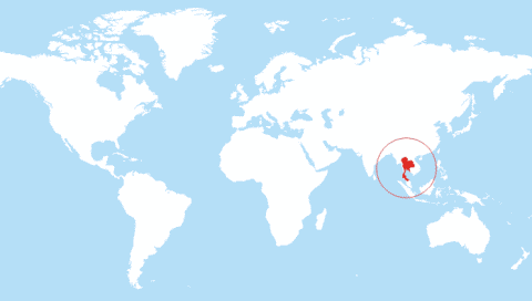 Карта Тайский